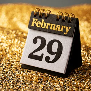 Calendar showing February 29